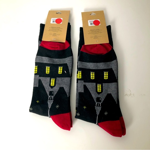 2 Pair K. BELL Men’s Christmas Socks Size 10-13 NWT - Picture 2 of 8